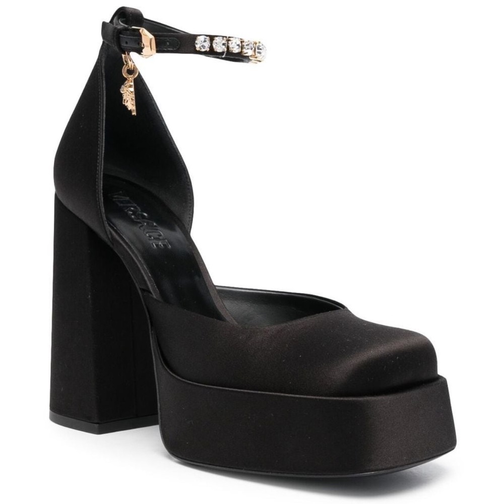 Versace Medusa Aevitas 155mm platform pumps